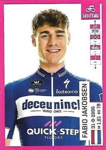 2019 Panini Giro d'Italia #167 Fabio Jakobsen Front